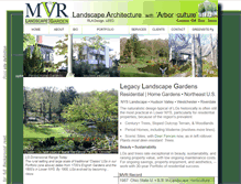 Tablet Screenshot of mvrlandscapegarden.com